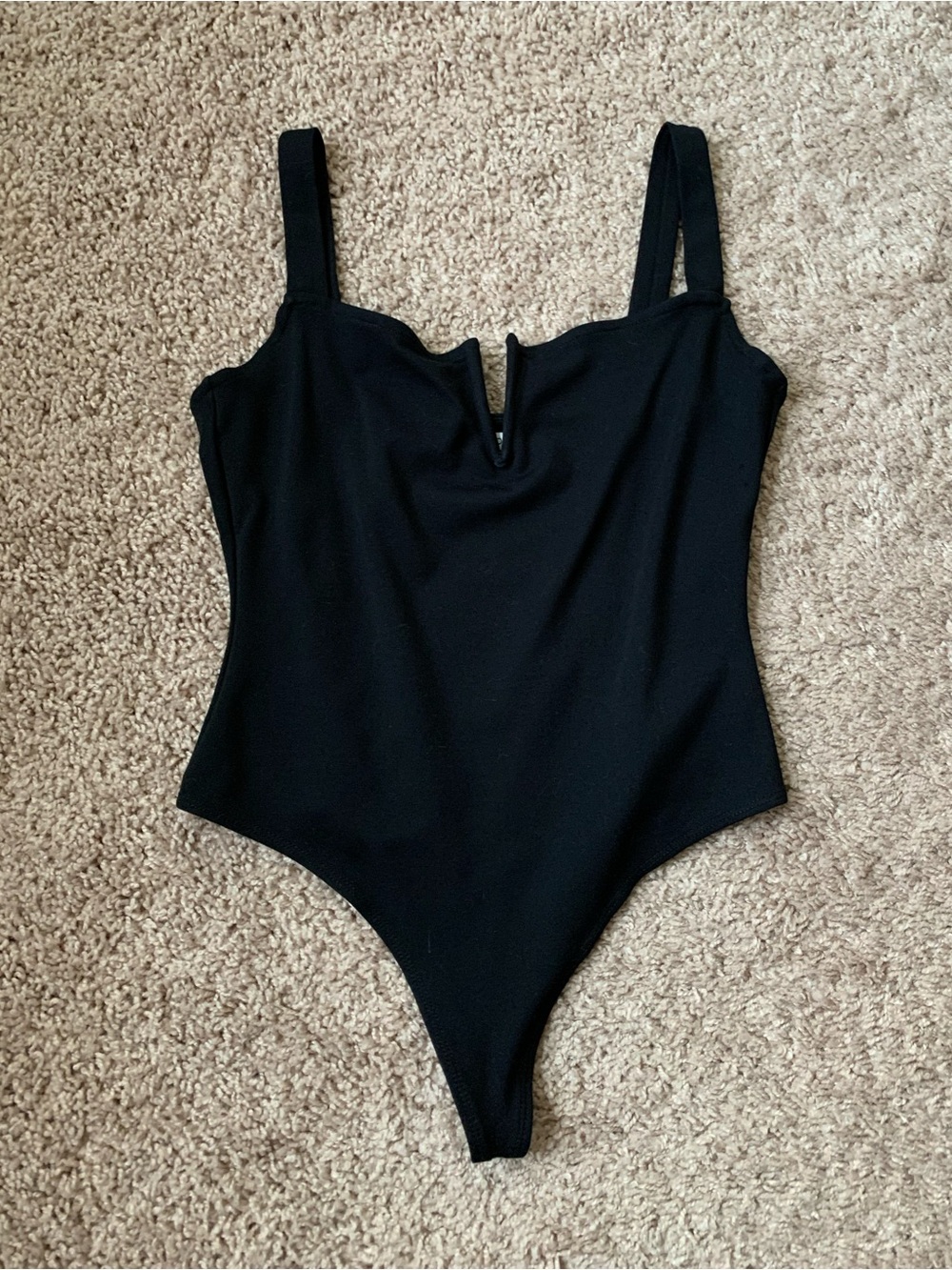 Aritzia Babaton Black Bodysuit